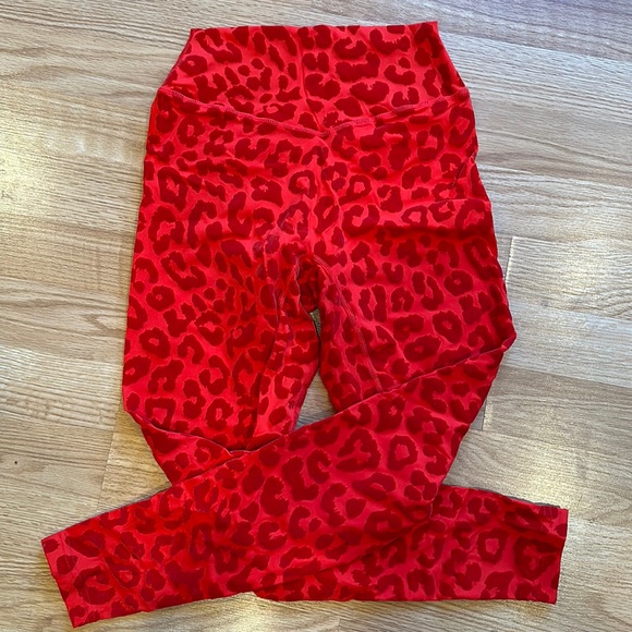 Balance Athletica red cheetah legging - Picture 3 of 6